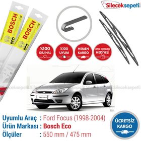 Bosch Eco Ford Focus 1998-2004 Silecek Takımı