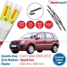 Bosch Eco Ford Fusion 2003-2012 Silecek Takımı