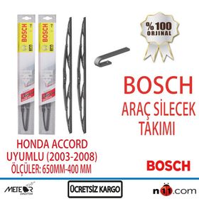 Bosch Eco Honda Accord 2003-2008 Silecek Takımı