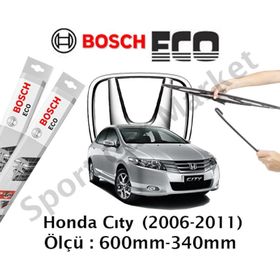 Bosch Eco Honda City 2006-2011 Silecek Takımı