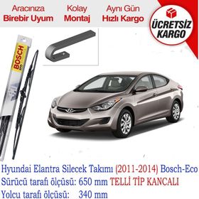 Bosch Eco Hyundai Elantra 2011-2014 Silecek Takımı