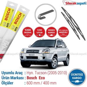 Bosch Eco Hyundai Tucson 2005-2010 Silecek Takımı
