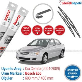 Bosch Eco Kia Cerato 2004-2009 Silecek Takımı