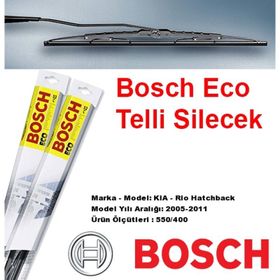 Bosch Eco Kia Rio 2005-2011 Silecek Takımı