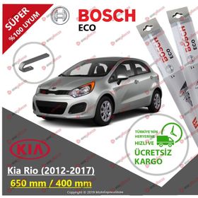 Bosch Eco Kia Rio 2012-2017 Silecek Takımı