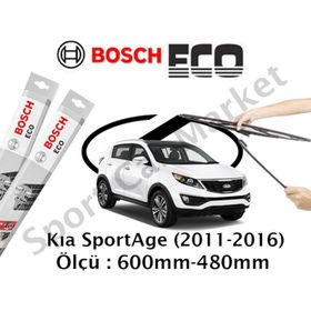 Bosch Eco Kia Sportage 2011-2016 Silecek Takımı