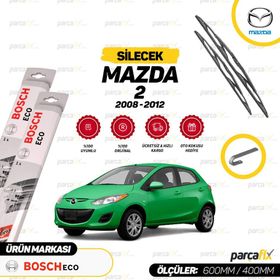 Bosch Eco Mazda 2 2008-2012 Silecek Takımı