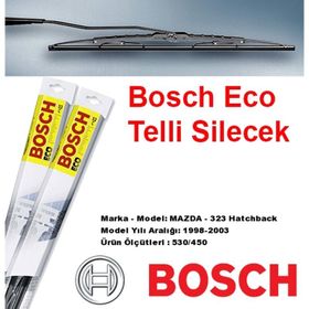 Bosch Eco Mazda 323 1998-2003 Silecek Takımı