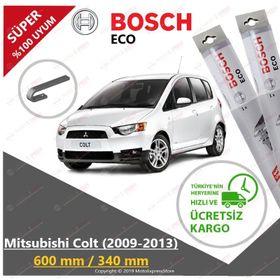 Bosch Eco Mitsubishi Colt 2009-2013 Silecek Takımı