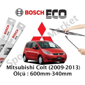 Bosch Eco Mitsubishi Colt 2009-2013 Silecek Takımı