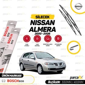 Bosch Eco Nissan Almera 2000-2006 Silecek Takımı