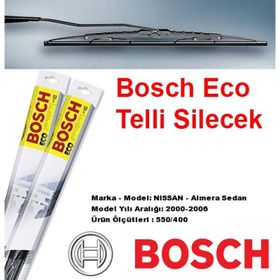 Bosch Eco Nissan Almera 2000-2006 Silecek Takımı