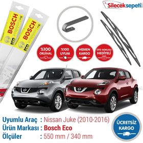 Bosch Eco Nissan Juke 2010-2016 Silecek Takımı