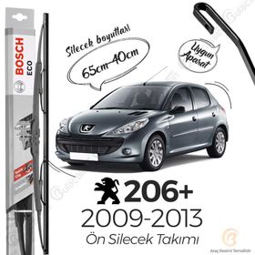 Bosch Eco Peugeot 206 2009 - 2013 Ön Silecek Takımı