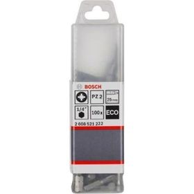 Bosch Eco PZ 2x25 mm 100'lü Vidalama Ucu