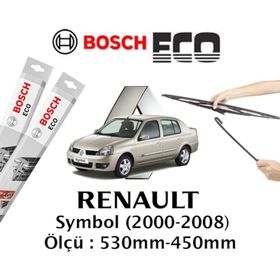 Bosch Eco Renault Symbol 2000-2008 Silecek Takımı