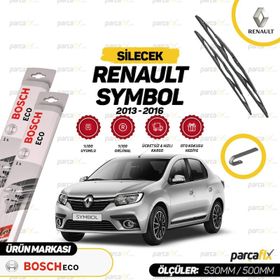 Bosch Eco Renault Symbol 2013-2016 Silecek Takımı