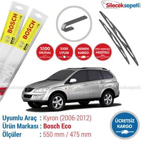 Bosch Eco Ssangyong Kyron 2006-2012 Silecek Takımı