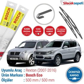 Bosch Eco Ssangyong Rexton 2007-2016 Silecek Takımı