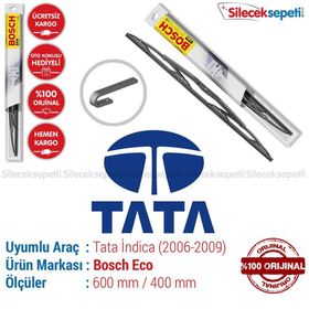 Bosch Eco Tata İndica 2006-2009 Silecek Takımı