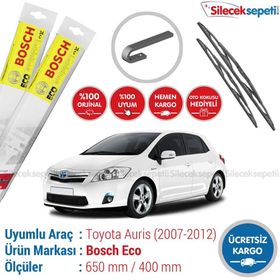 Bosch Eco Toyota Auris 2007-2012 Silecek Takımı