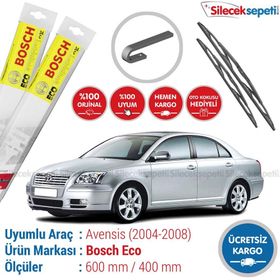 Bosch Eco Toyota Avensis 2004-2008 Silecek Takımı