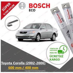 Bosch Eco Toyota Corolla 2002-2006 Silecek Takımı