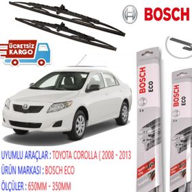 Bosch Eco Toyota Corolla 2007-2012 Silecek Takımı