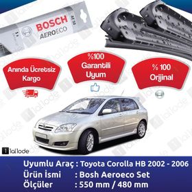 Bosch Eco Toyota Corolla Hatchback 2002-2006 Silecek