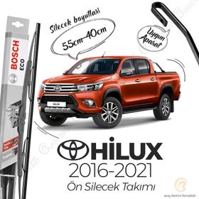 Bosch Eco Toyota Hilux Ön 2016-2021 Silecek Takımı