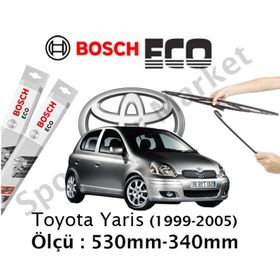 Bosch Eco Toyota Yaris 1999-2005 Silecek Takımı