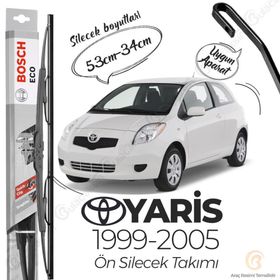 Bosch Eco Toyota Yaris 1999-2005 Silecek Takımı
