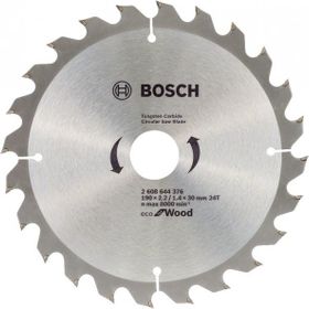 Bosch Ekonomik Seri 190x30 mm 24 Diş 10'lu Daire Bıçağı Testere