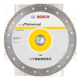 Bosch Ekonomik Seri 9+1 Genel Yapı Malzemeleri İçin 230 mm Turbo Elmas Kesme Diski