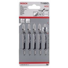 Bosch Ekonomik Seri Ahşap İçin T 119 B 5 Li Paket Dekupaj Testeresi Bıçağı