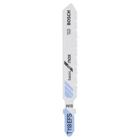 Bosch Ekonomik Seri Inox Paslanmaz Çelik İçin T 118 EFS Dekupaj Bıçağı - 5'li Paket Testere