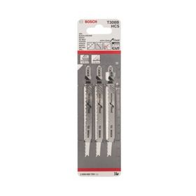 Bosch Ekstra Temiz Kesim Serisi Ahşap İçin T 308 B 3 Lü Paket Dekupaj Testeresi Bıçağı