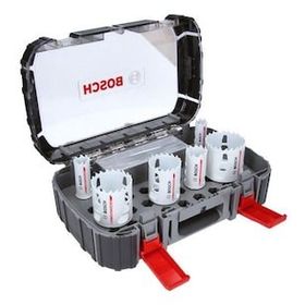 Bosch Endurance Serisi Carbide 8 Parça Ø 22-25-35-51-60-68 mm (Panç) Delik Açma Testeresi Seti