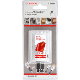 Bosch - Endurance Serisi Zorlu Malzemeler için Carbide Delik Açma Panç 40 mm Testere