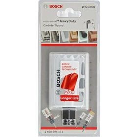 Bosch - Endurance Serisi Zorlu Malzemeler için Carbide Delik Açma Panç 51 mm Testere