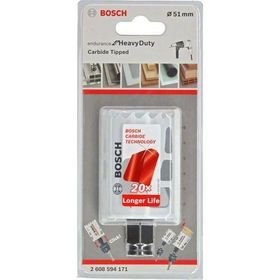 Bosch - Endurance Serisi Zorlu Malzemeler için Carbide Delik Açma Panç 51 mm Testere