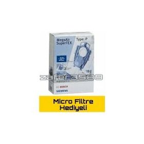 Bosch Ergomaxx Professional 2200W 4 Adet Uyumlu Süpürge Toz Torba