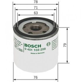 Bosch Escort Fiesta Focus Galaxy Mondeo Yağ Filtresi