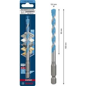 Bosch EXP HEX9 MC 8x100 mm Çok Amaçlı Matkap Ucu