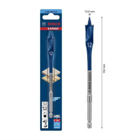 Bosch EXP SCS HEX 12x152 mm Yaprak Ahşap Matkap Ucu