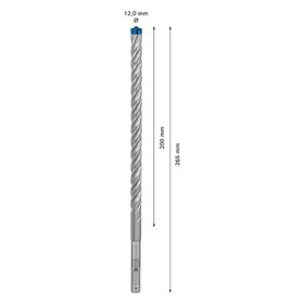 Bosch Expert 12x200x265 mm SDS Plus-7X Kırıcı Delici Delme Ucu