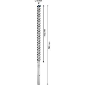 Bosch Expert 24x400x520 mm SDS Max-8X Kırıcı Delici Delme Ucu