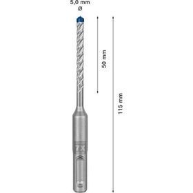 Bosch Expert 5x50x115 mm SDS Plus-7X Kırıcı Delici Delme Ucu