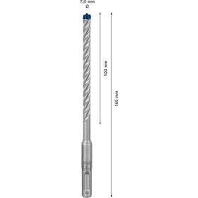 Bosch Expert 7x100x165 mm SDS Plus-7X Kırıcı Delici Delme Ucu