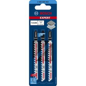 Bosch Expert Fiber Plaster T 141 HM Dekupaj Bıçağı 3 Parça Testere